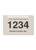 Blanket Number Bar