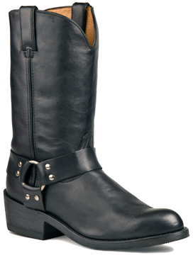 round toe harness boots