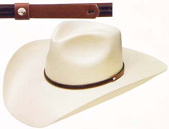 pinch front straw cowboy hat