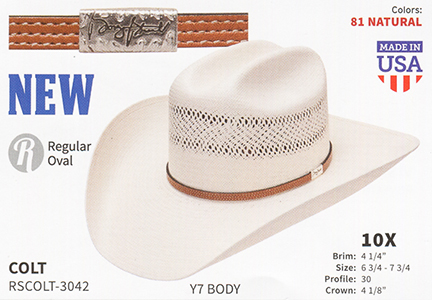 george strait resistol straw hats