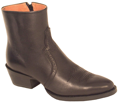 Mens side zipper cowboy boots online